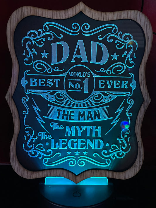 Father's Day LED Lamp Gift