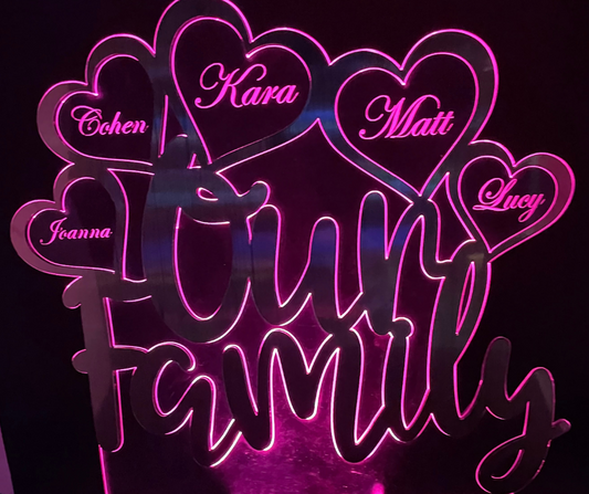 Family Gift LED Lamp