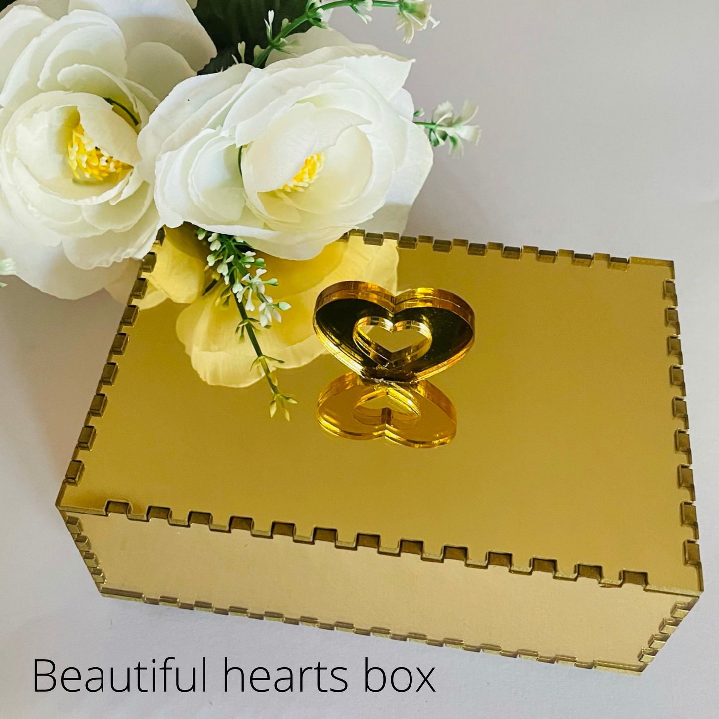Wedding Guest Book Heart Shape - Drop-in Design