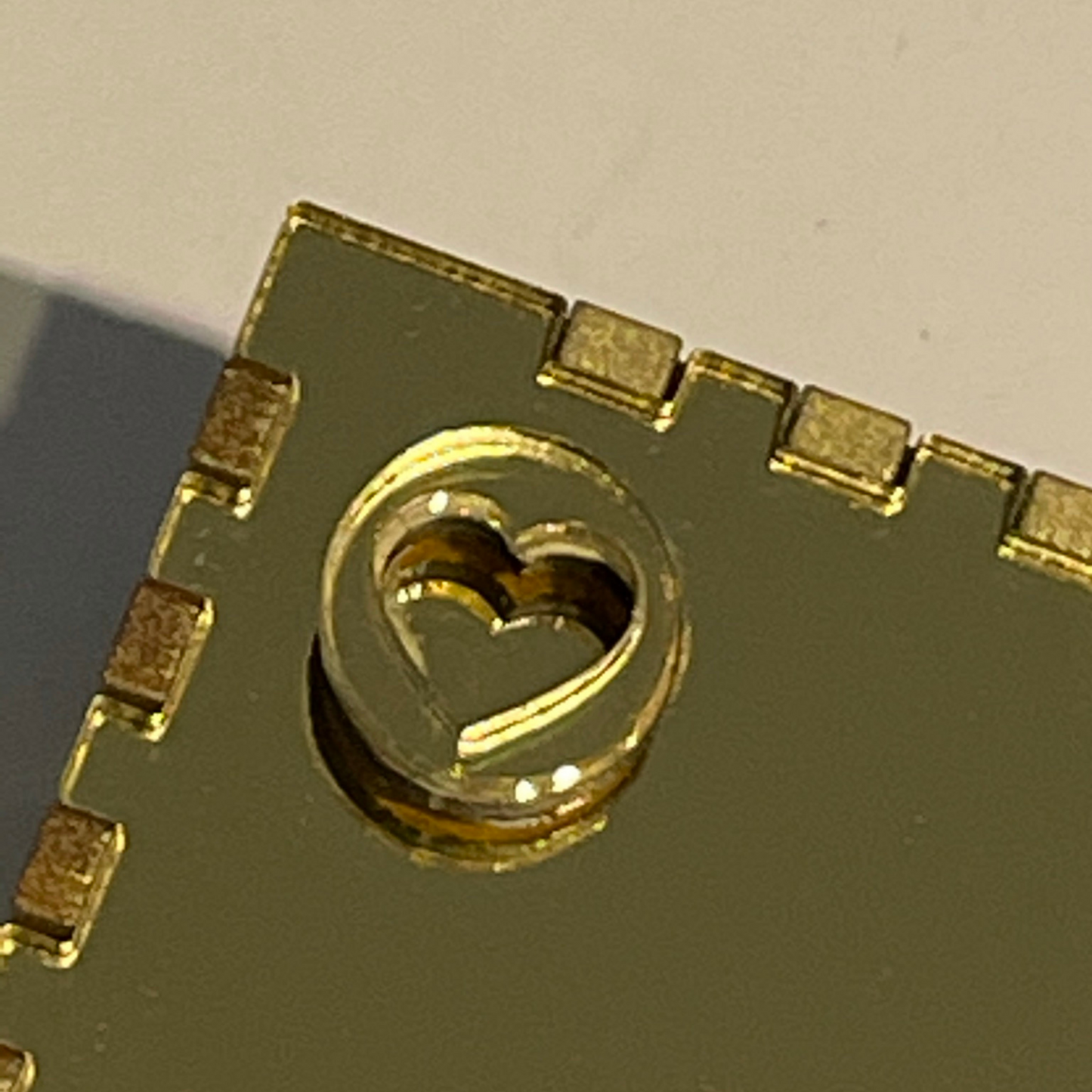 Wedding Guest Book Heart Shape - Drop-in Design