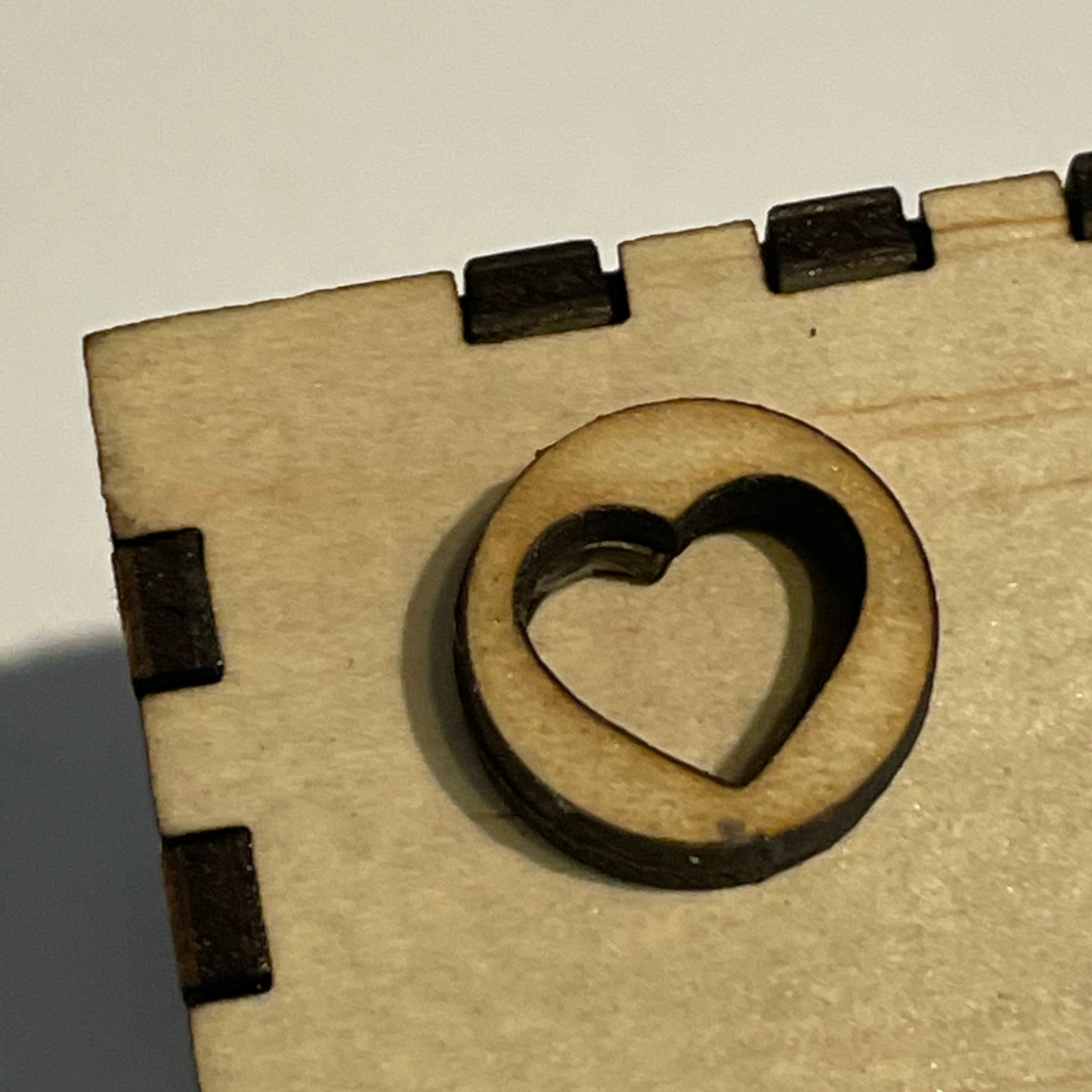 Wedding Guest Book Heart Shape - Drop-in Design