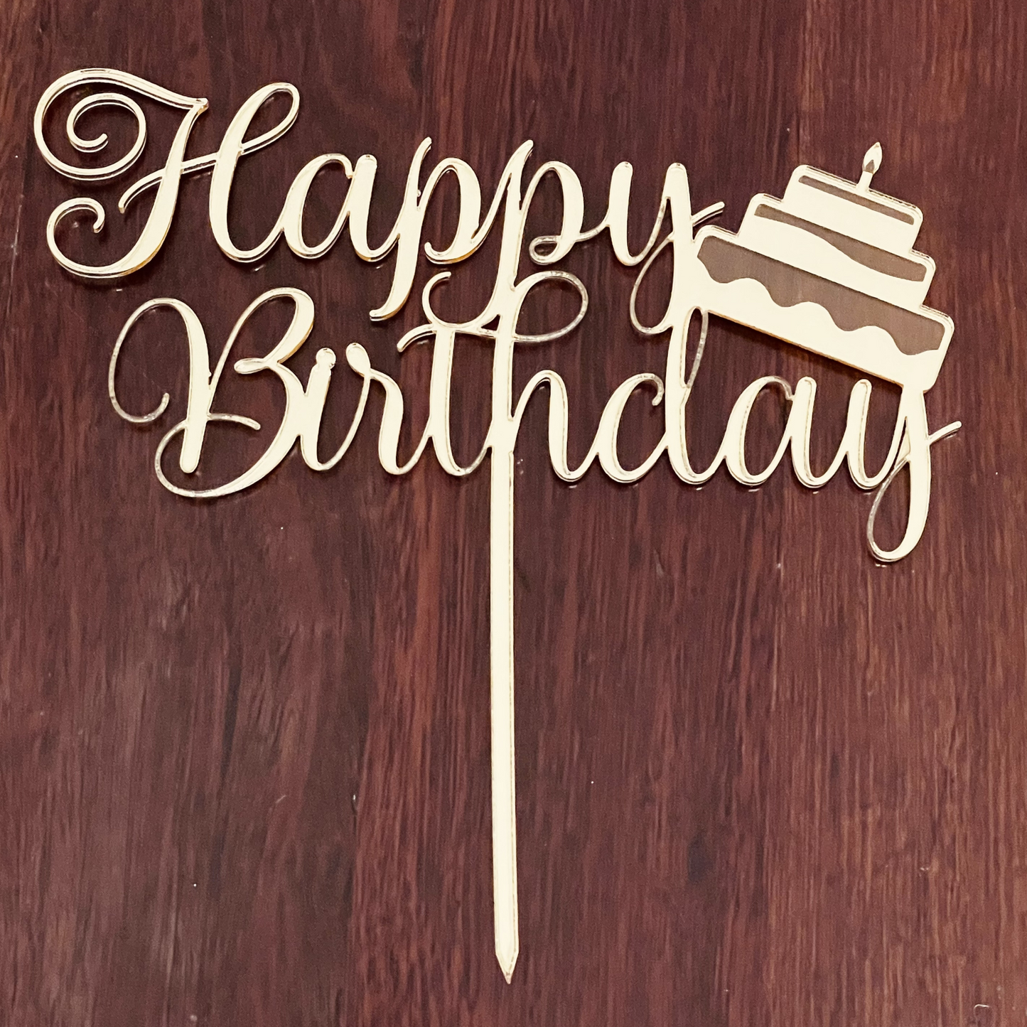 Happy Birthday Cake Topper