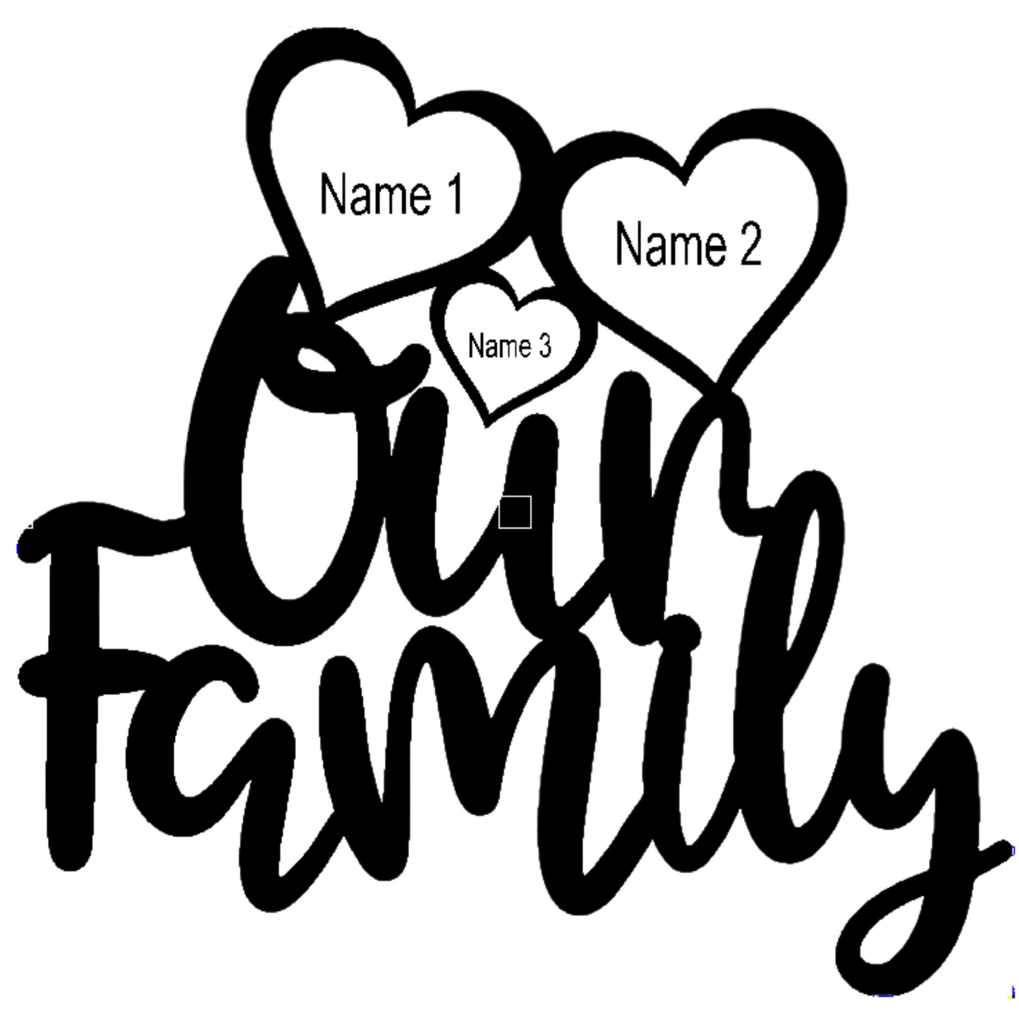 Personalised Family Tree LED Lamp - Personalized Gift Idea
