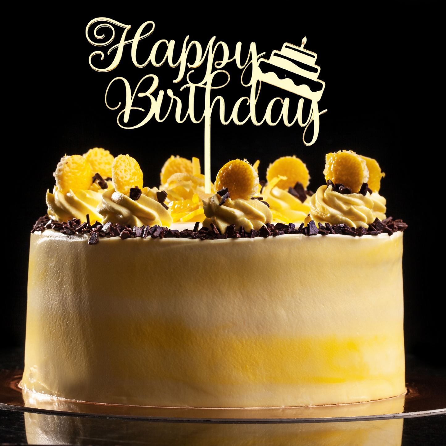 Happy Birthday Cake Topper