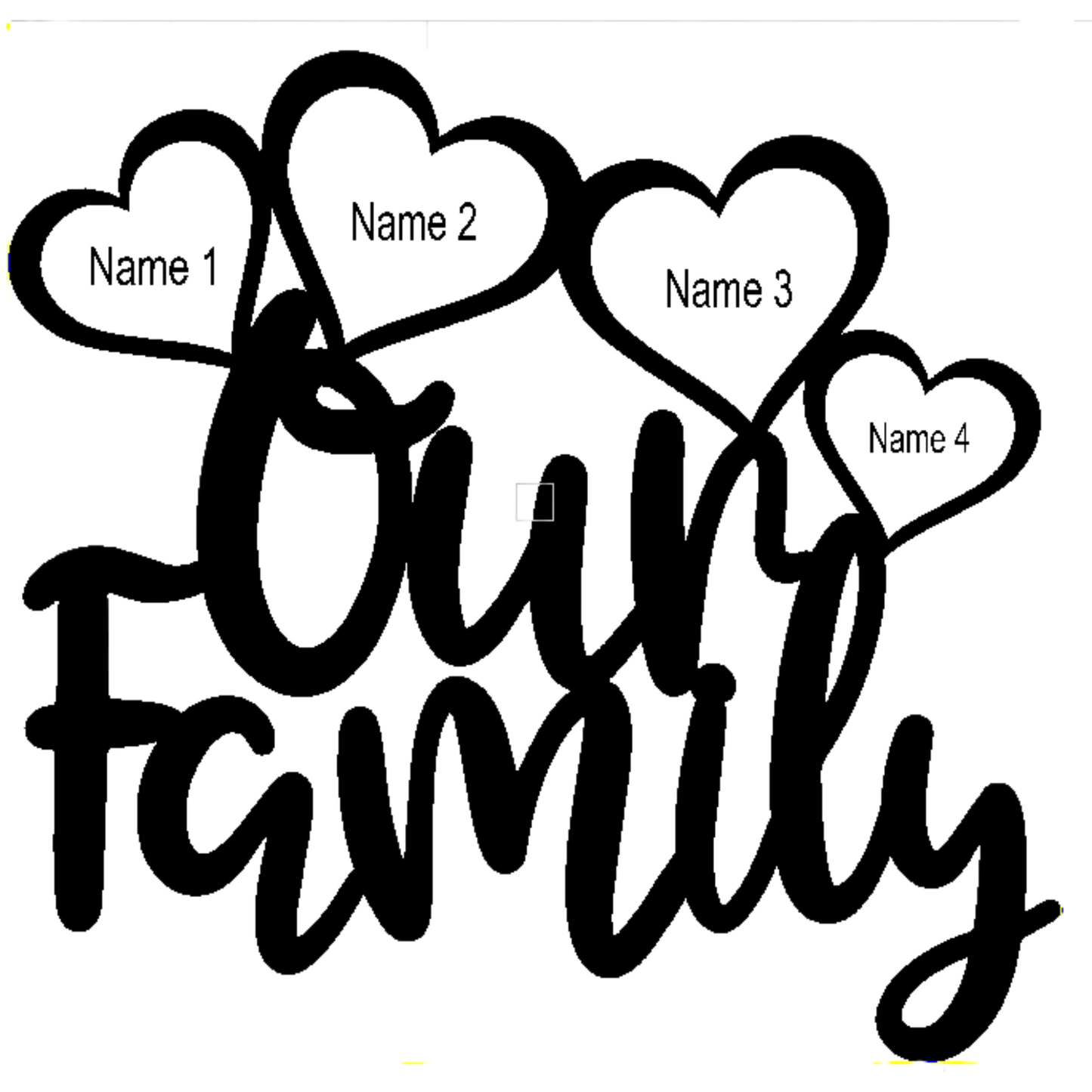 Personalised Family Tree LED Lamp - Personalized Gift Idea