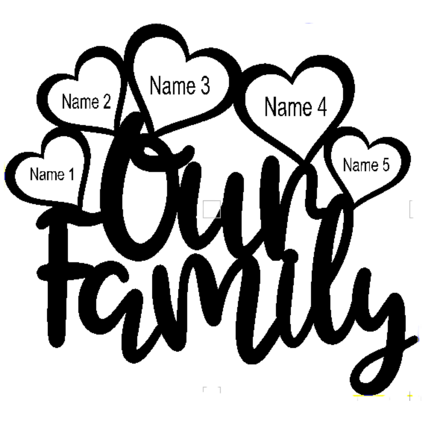 Personalised Family Tree LED Lamp - Personalized Gift Idea