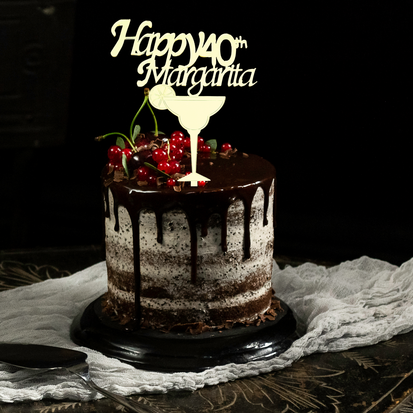 Happy Birthday Margarita Cup With Personalised Name And Age