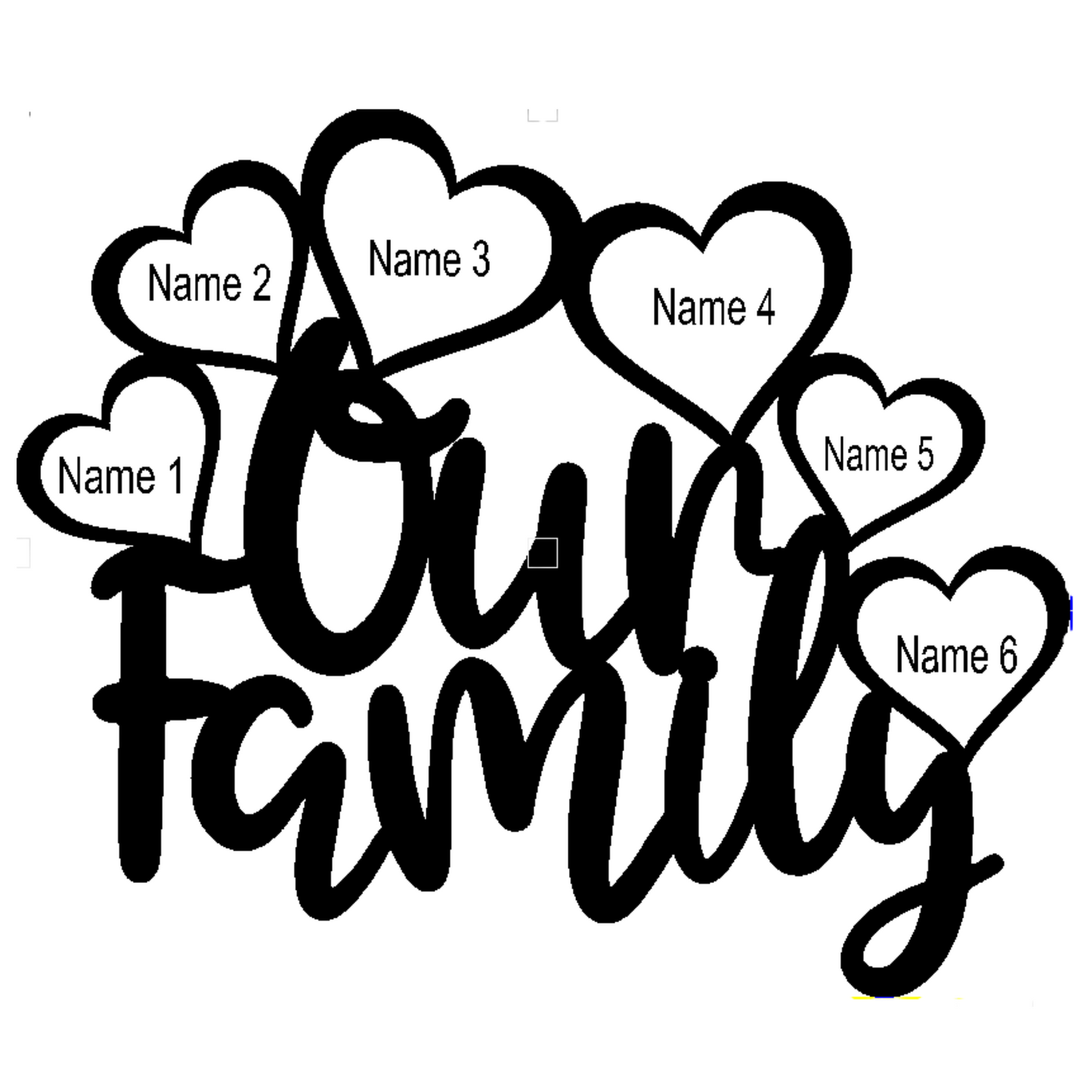 Personalised Family Tree LED Lamp - Personalized Gift Idea