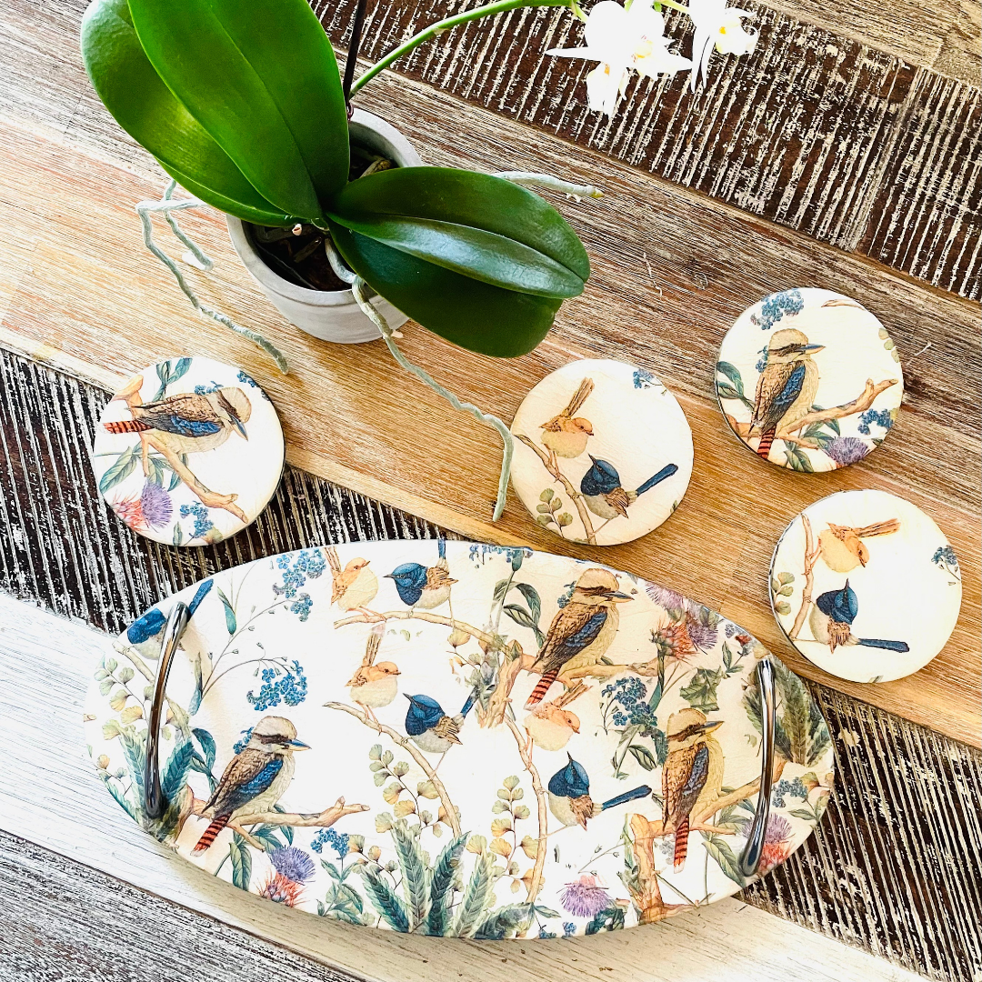 Kookaburra Resin Board Set