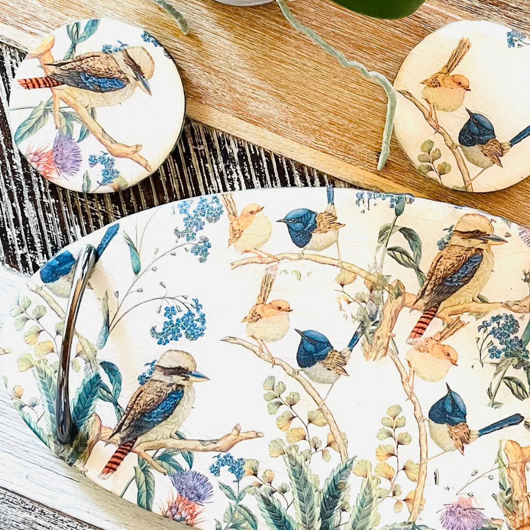 Kookaburra Resin Board Set