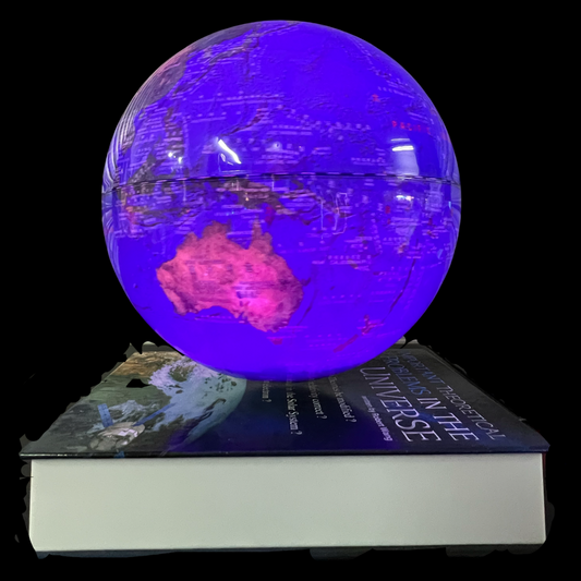 Levitating Earth Globe Colour Changing