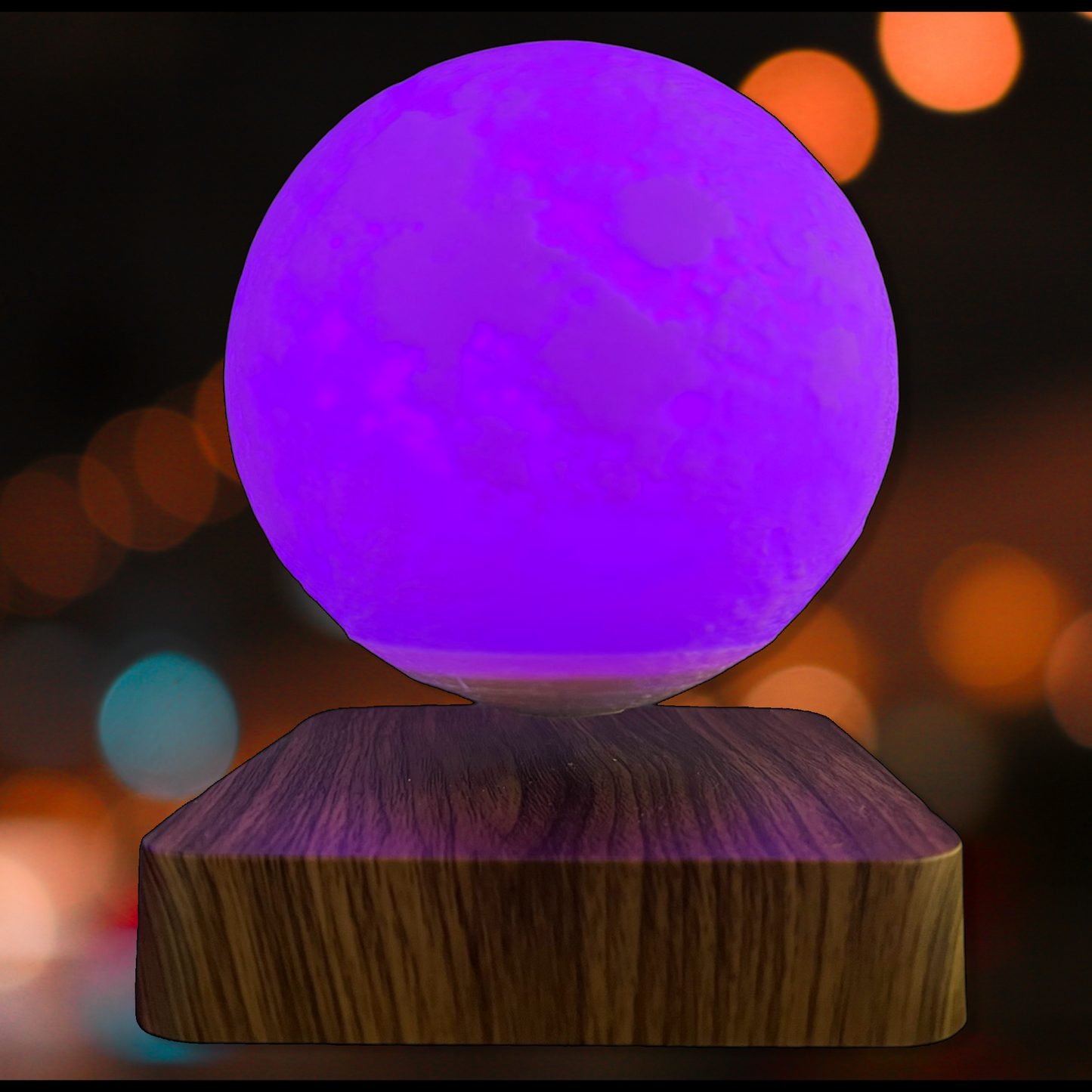 3D Levitating Moon Colour Changing