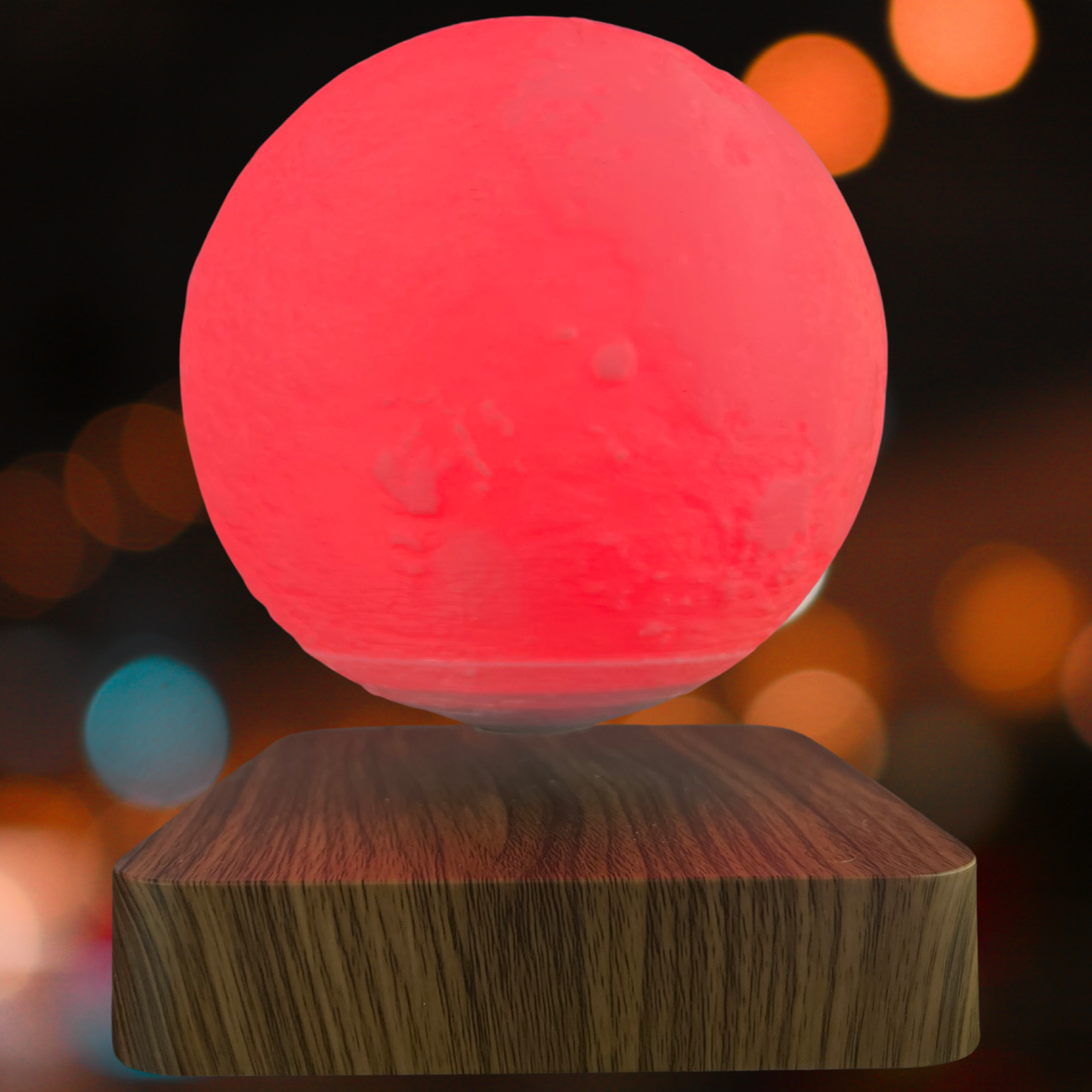 3D Levitating Moon Colour Changing