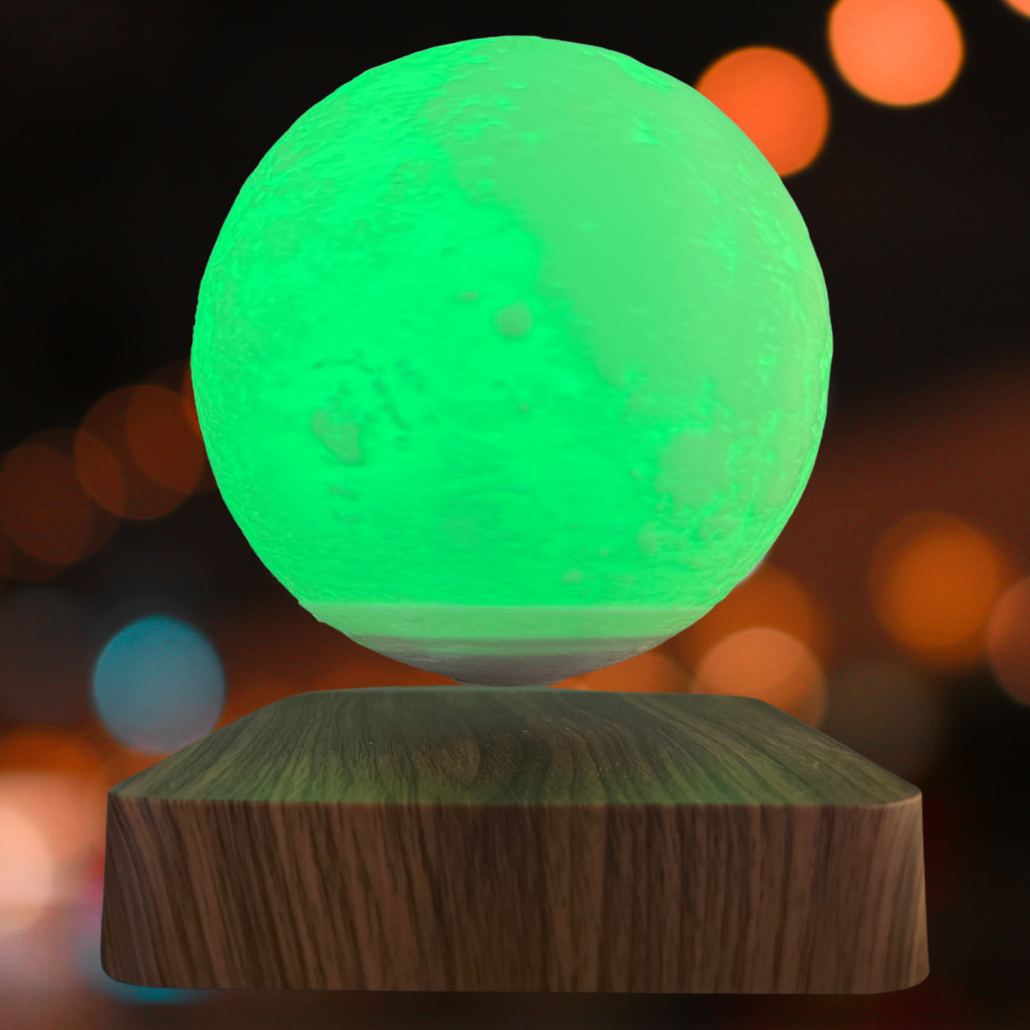 3D Levitating Moon Colour Changing