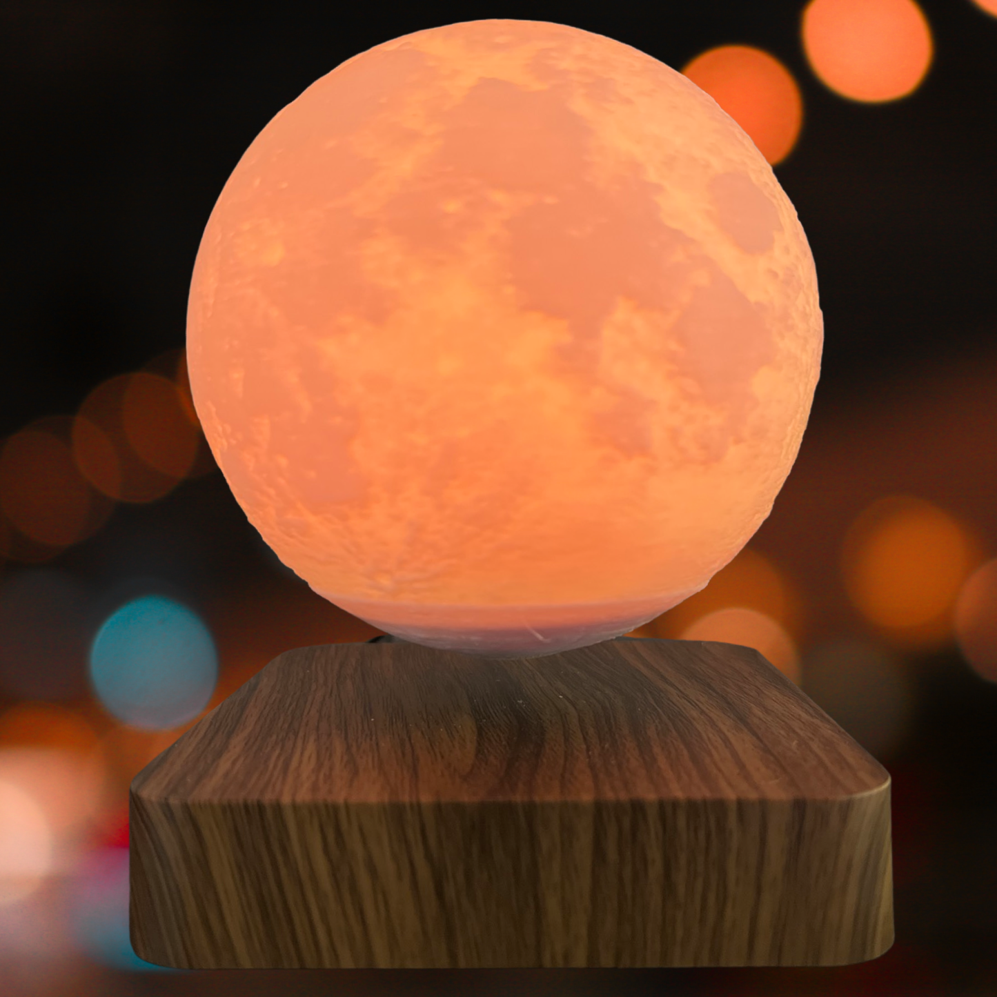 3D Levitating Moon Colour Changing