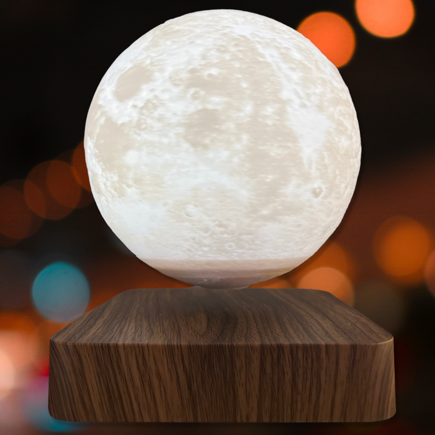 3D Levitating Moon Colour Changing
