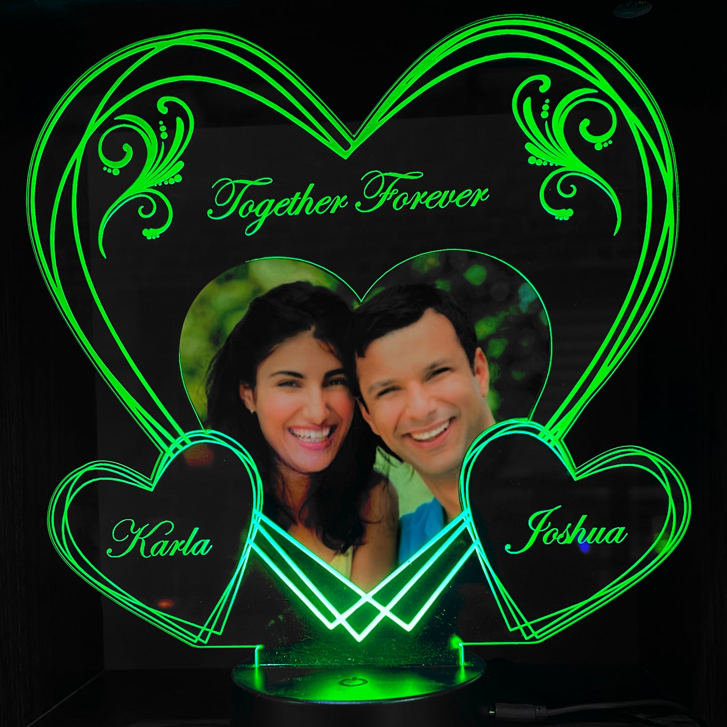 Love Couple LED Lamp for Wedding and Anniversary