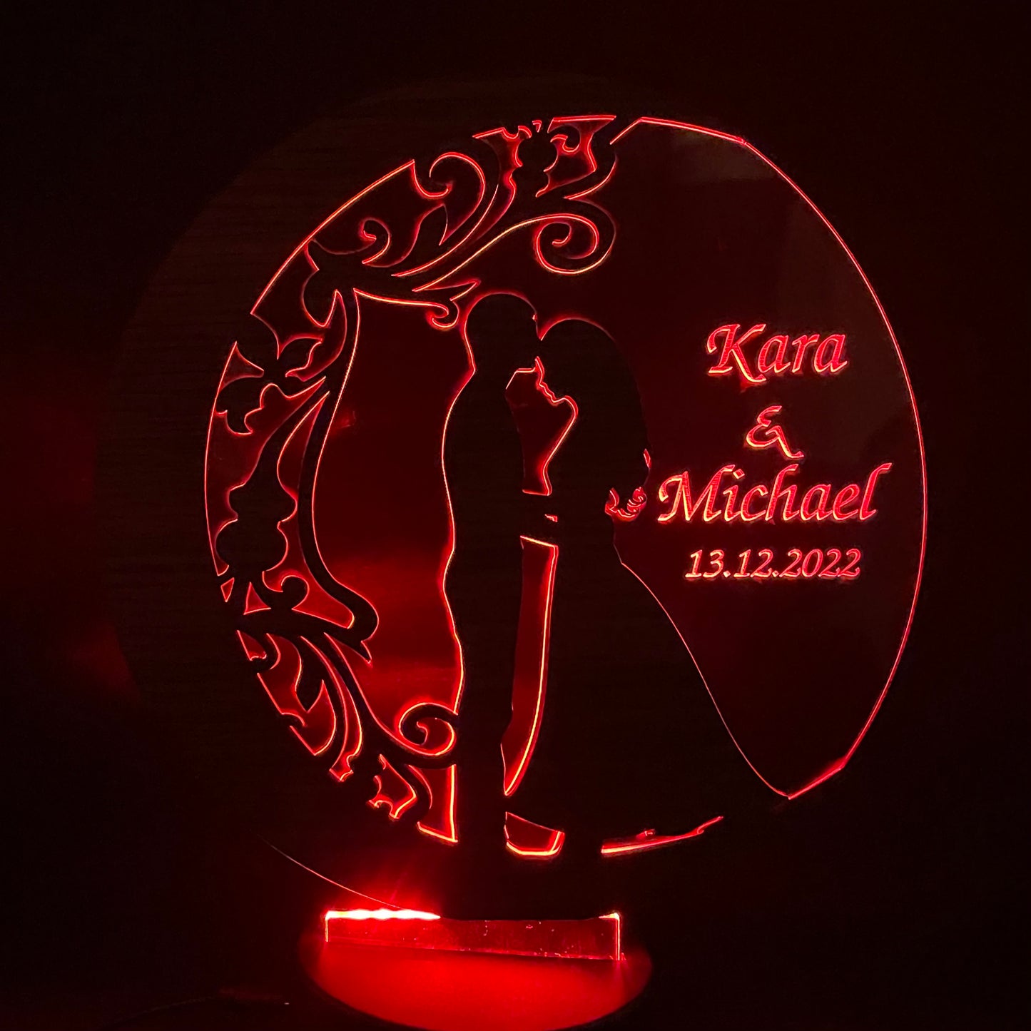 Moon Couple LED Lamp
