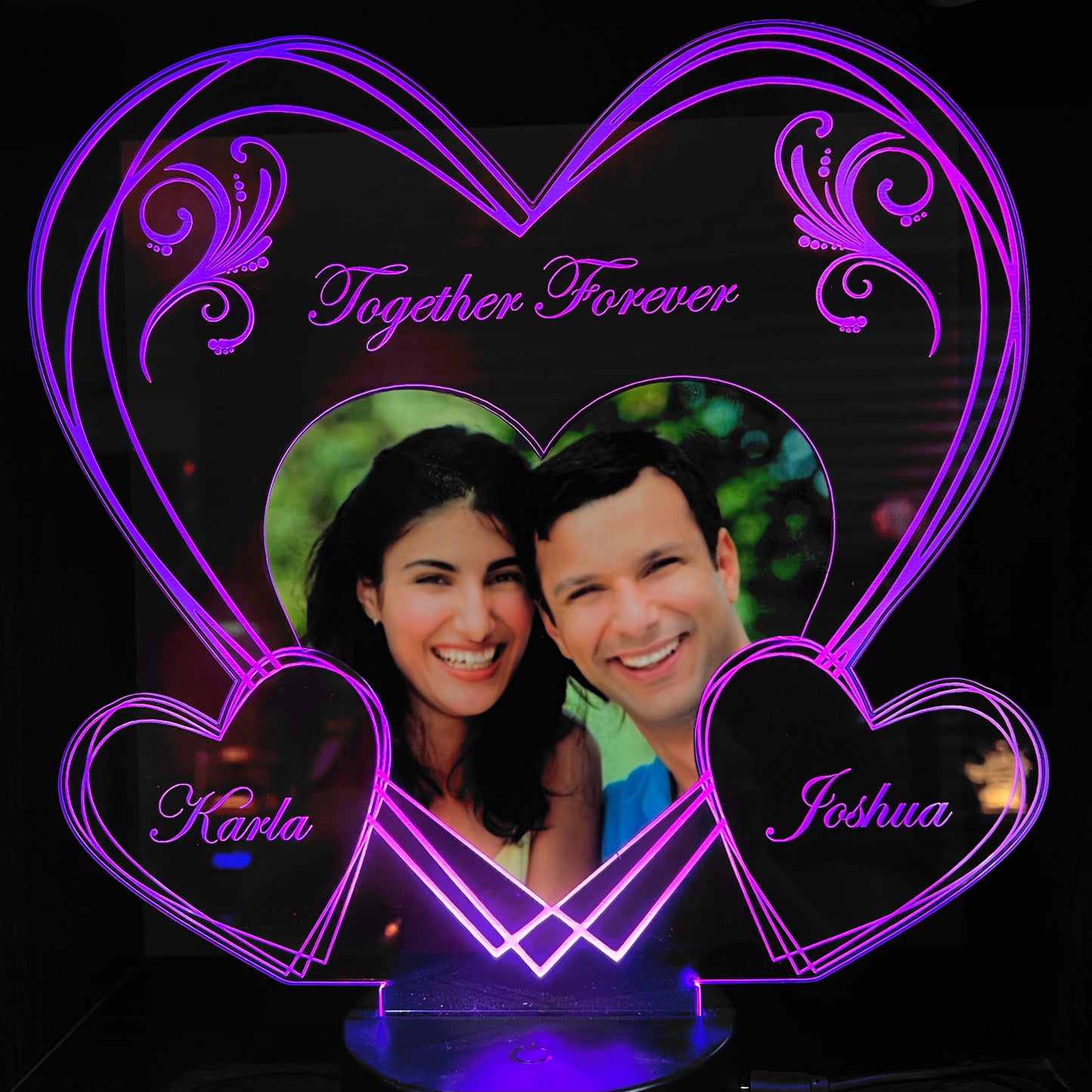Love Couple LED Lamp for Wedding and Anniversary