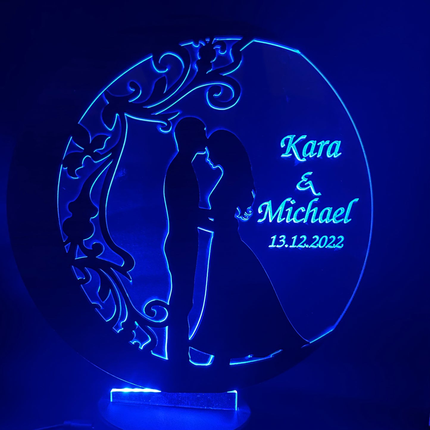 Moon Couple LED Lamp