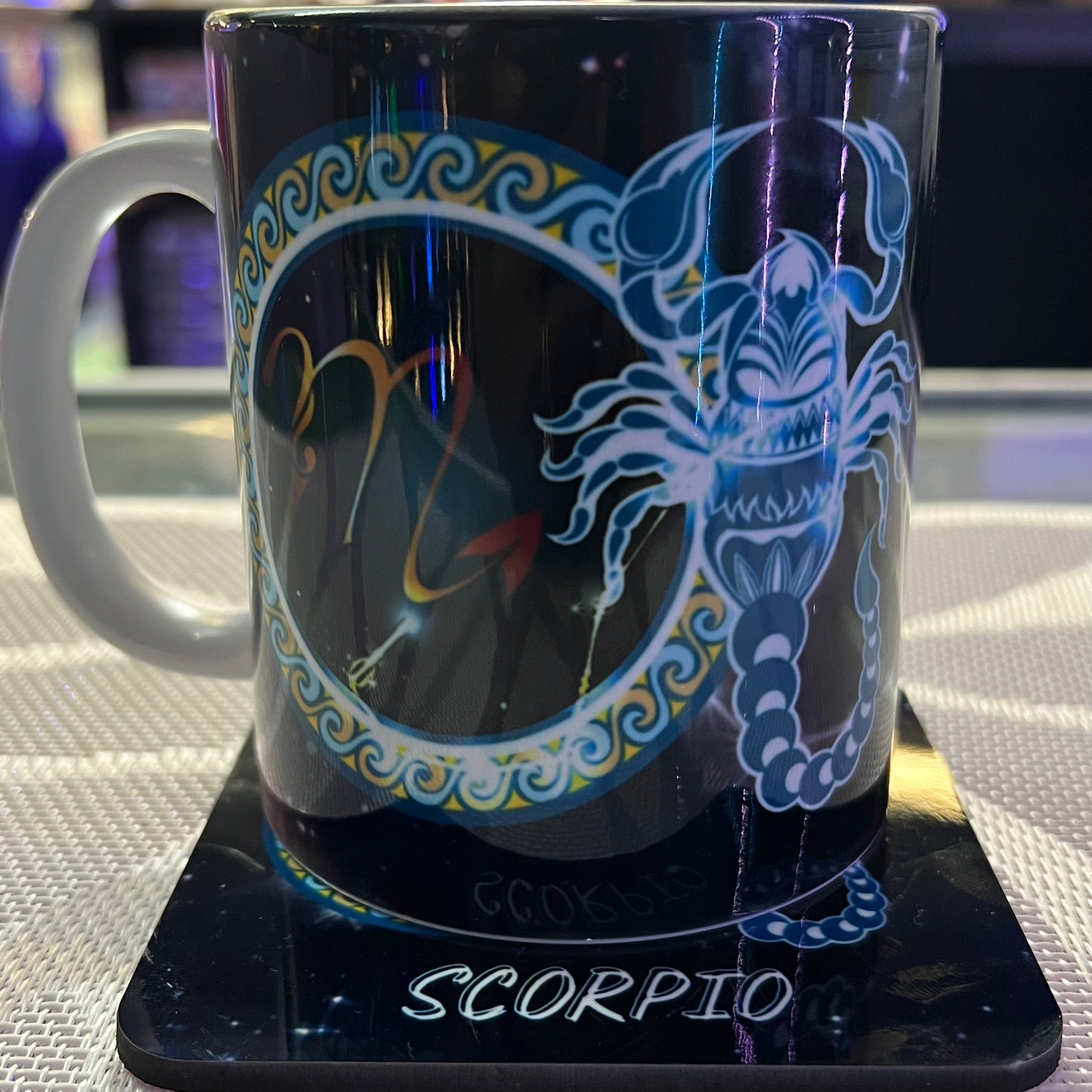 Mug and Coaster Set Zodiac Signs