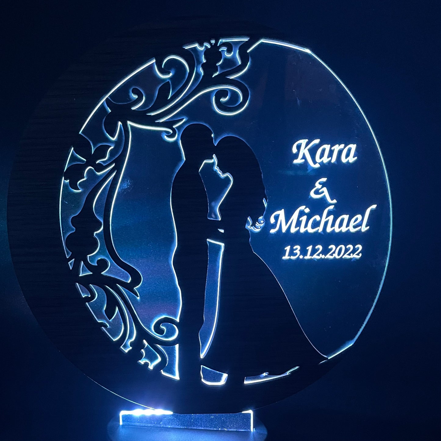 Moon Couple LED Lamp